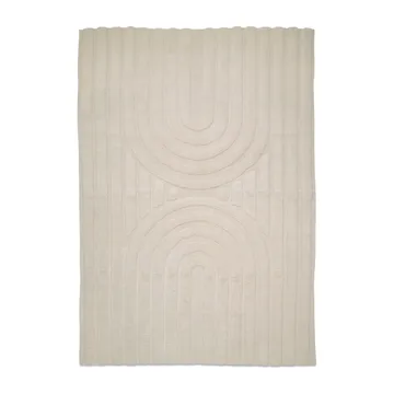 Alfombra de lana Curve 200x300 cm - Ivory - Classic Collection