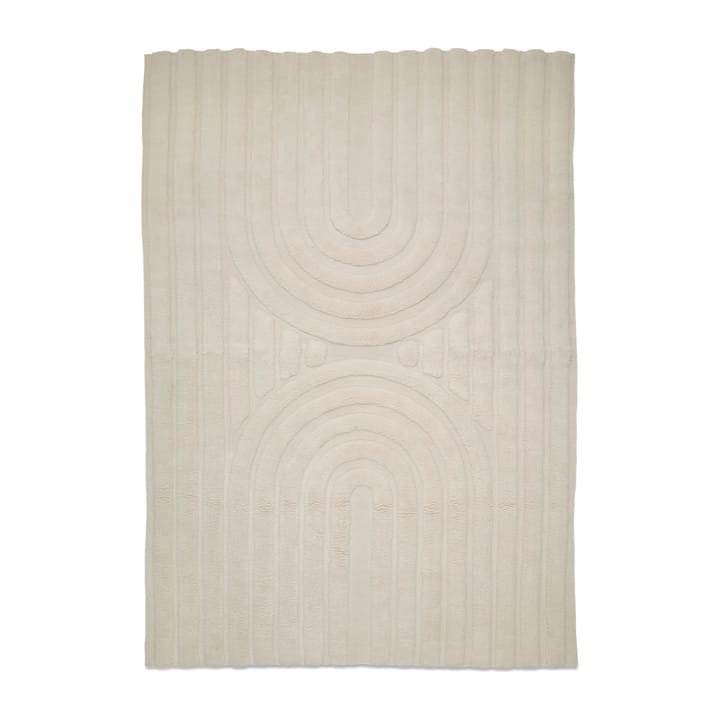 Alfombra de lana Curve 200x300 cm - Ivory - Classic Collection