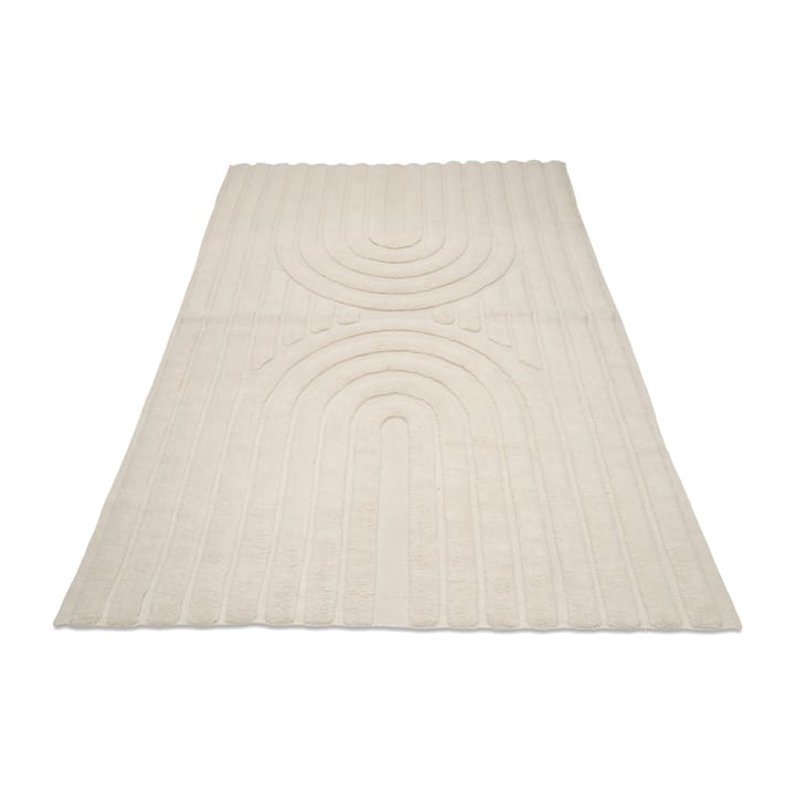 Alfombra de lana Curve 250x350 cm - Ivory - Classic Collection