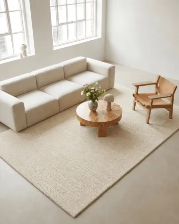 Alfombra de lana Dune - Ivory, 200x300 cm - Classic Collection
