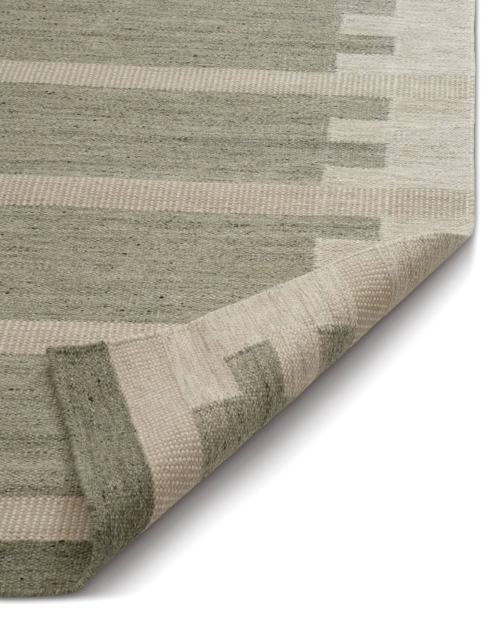 Alfombra de lana Falsterbo, Green, 230x330 cm Classic Collection
