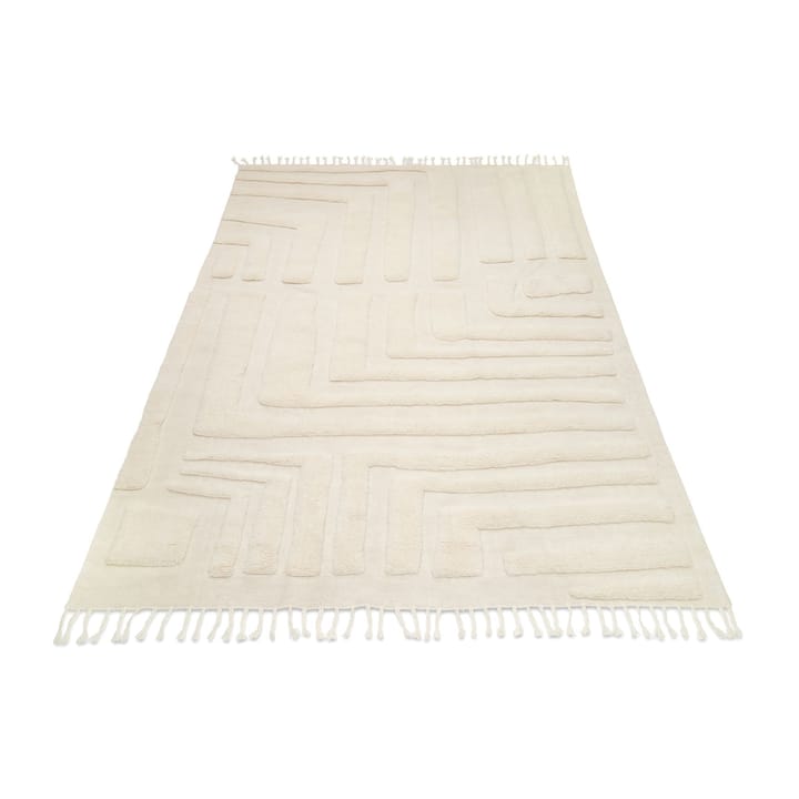 Alfombra de lana Field 170x230 cm, Ivory Classic Collection