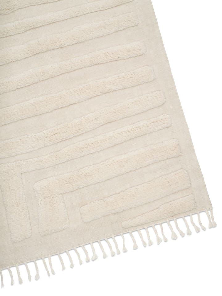 Alfombra de lana Field 170x230 cm, Ivory Classic Collection