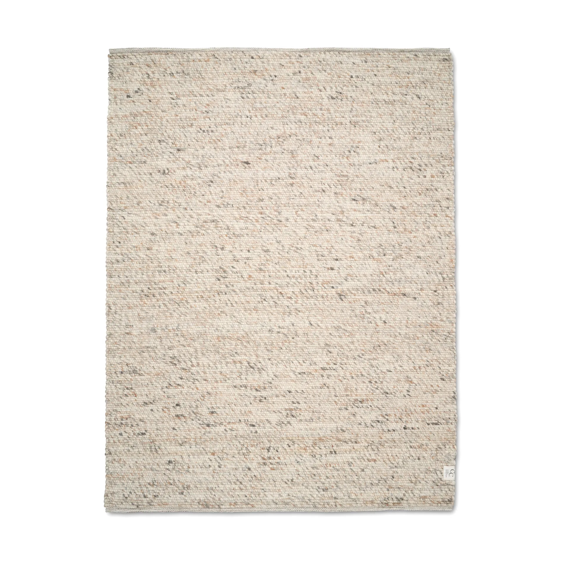 Alfombra de lana Merino 170x230 cm, beige natural Classic Collection