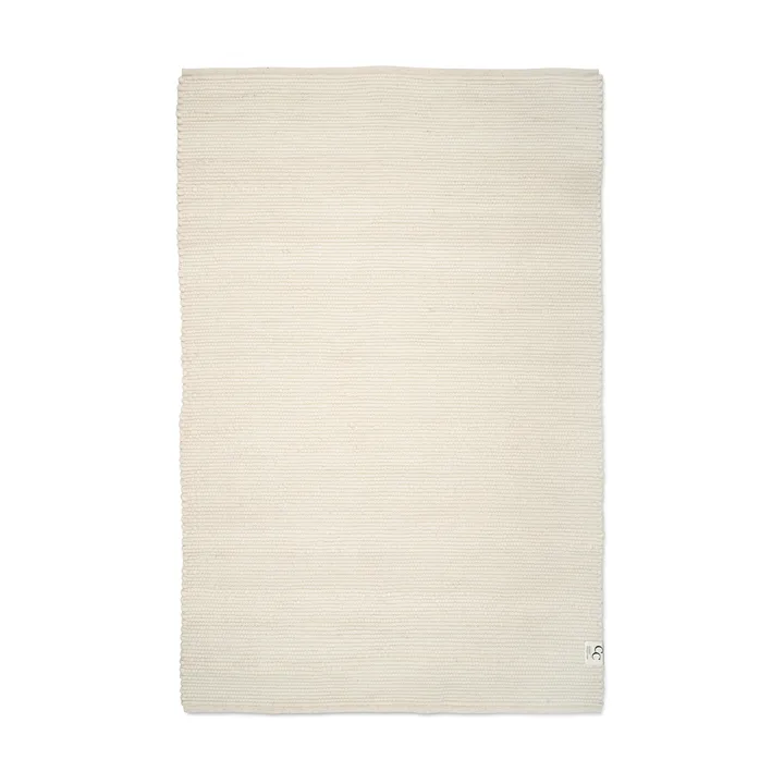 Alfombra de lana Merino 170x230 cm - blanco - Classic Collection