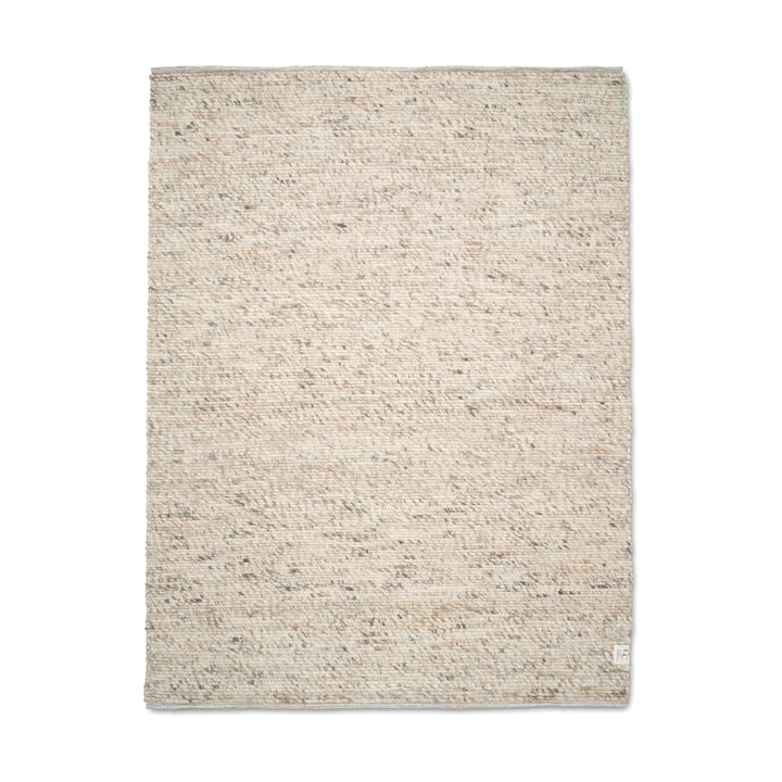 Alfombra de lana Merino 200x300 cm - beige natural - Classic Collection