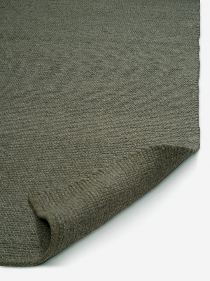 Alfombra de lana Merino 200x300 cm, Verde oscuro Classic Collection