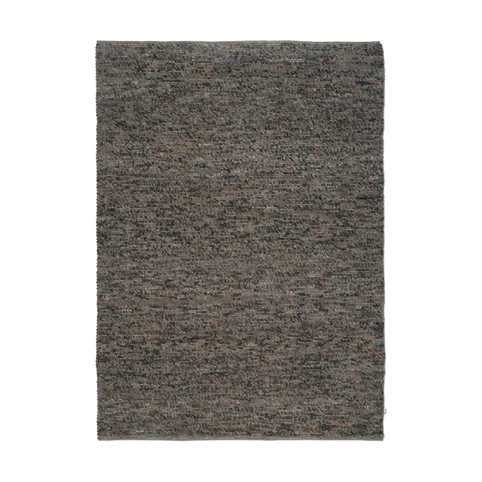 Alfombra de lana Merino 250x350 cm, Grey melange Classic Collection