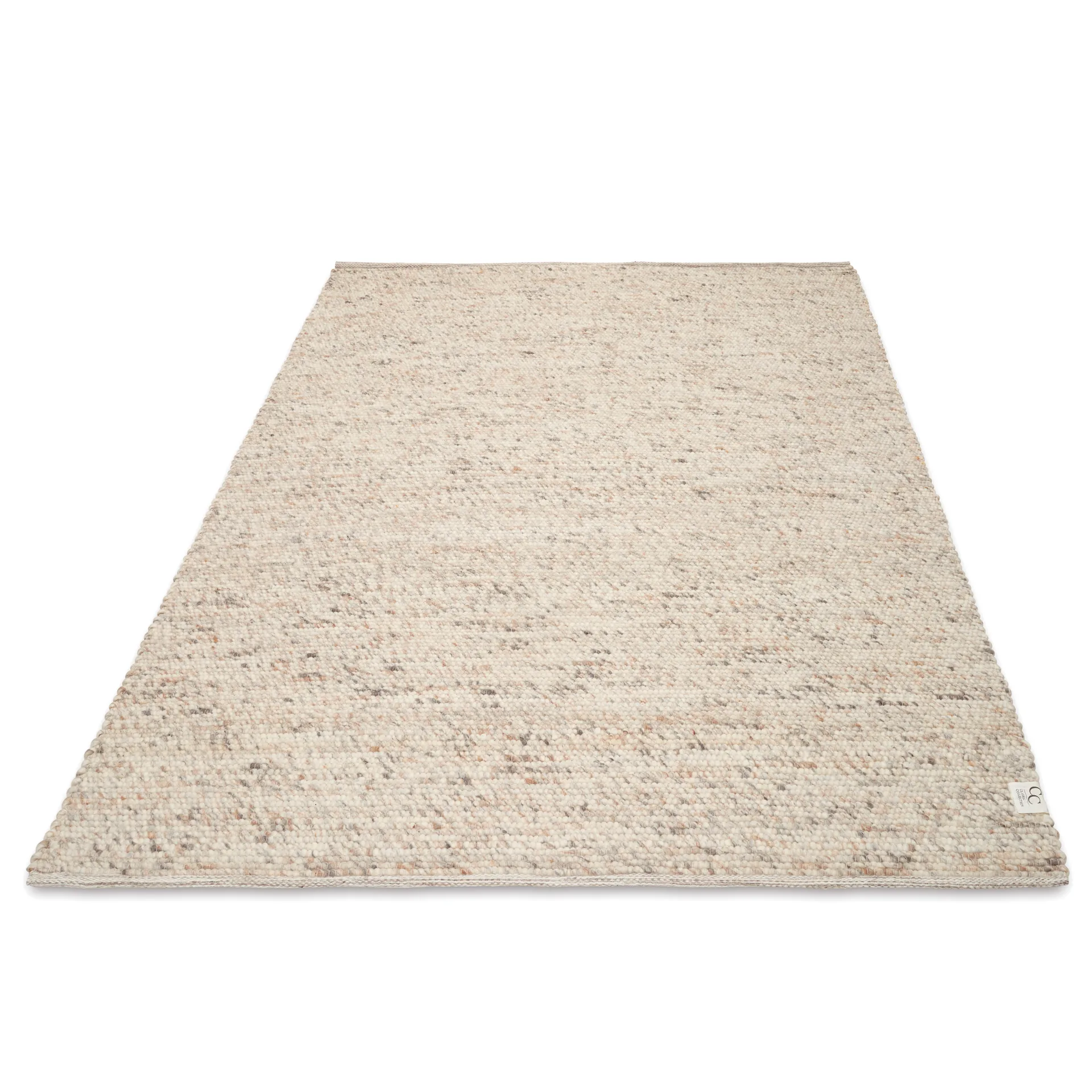 Alfombra de lana Merino 300x400 cm, beige natural Classic Collection