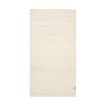 Alfombra de lana Merino 80x250 cm - blanco - Classic Collection