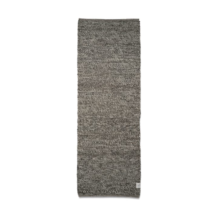 Alfombra de lana Merino 80x250 cm - gris - Classic Collection