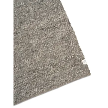 Alfombra de lana Merino - Gris, 140x200 cm - Classic Collection
