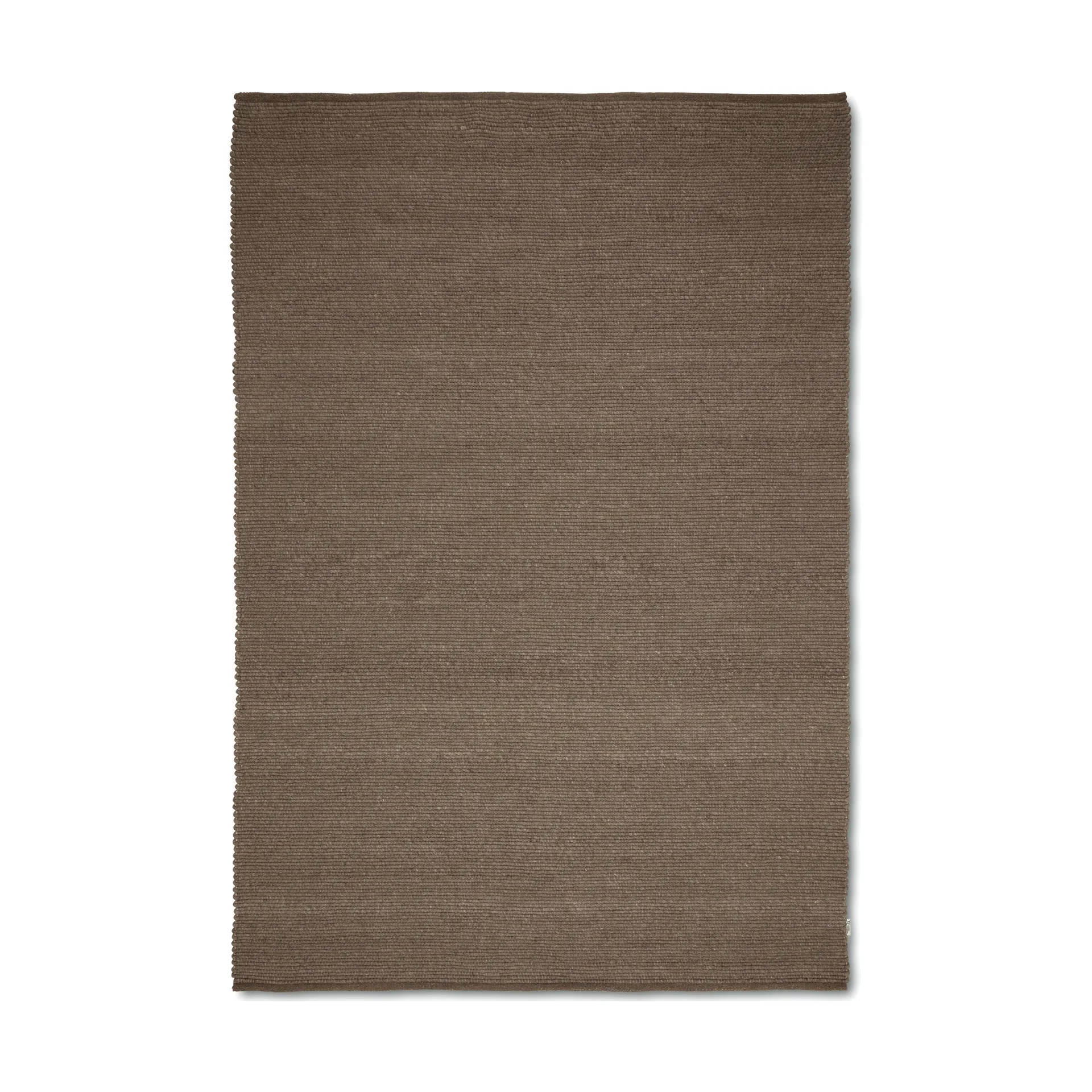 Alfombra de lana Merino, Marrón, 200x300 cm Classic Collection