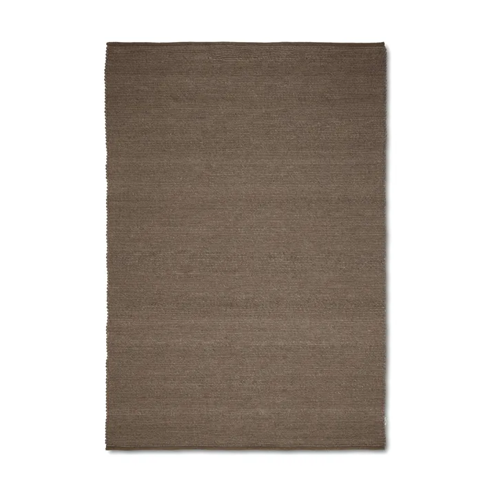 Alfombra de lana Merino - Marrón, 200x300 cm - Classic Collection
