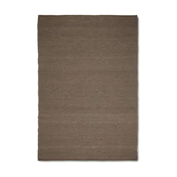 Alfombra de lana Merino - Marrón, 300x400 cm - Classic Collection