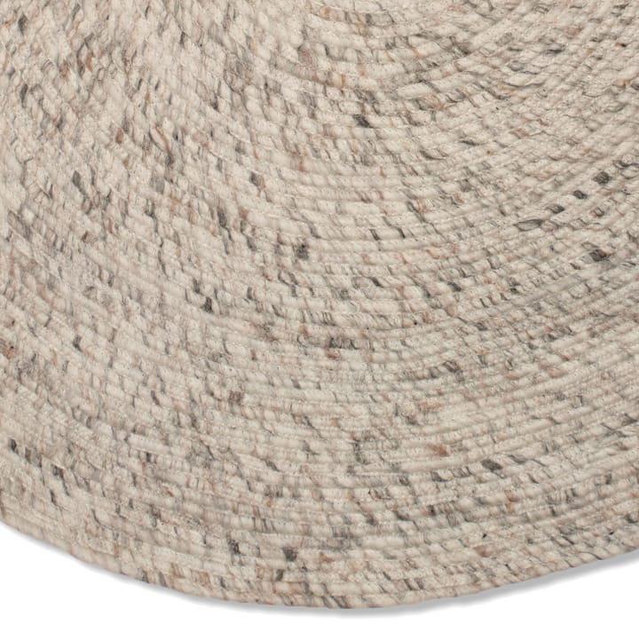 Alfombra de lana Merino redonda Ø200 cm, Beige Classic Collection