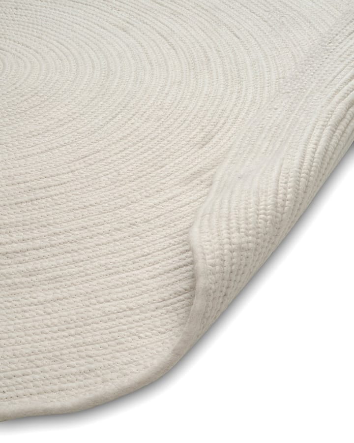 Alfombra de lana Merino redonda Ø200 cm, blanco Classic Collection