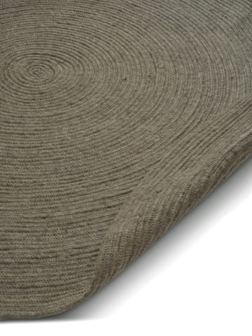 Alfombra de lana Merino redonda Ø240 cm - Dark green - Classic Collection