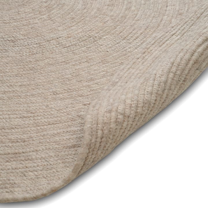 Alfombra de lana Merino redonda Ø240 cm, Oat Classic Collection