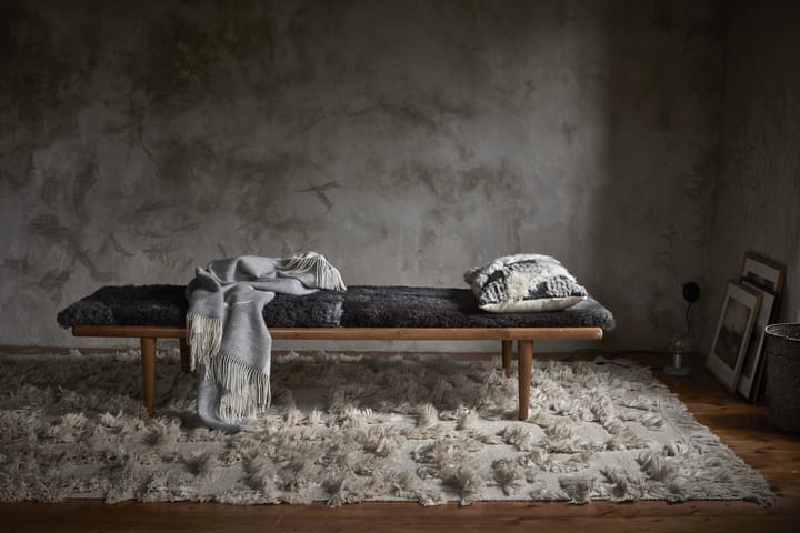 Alfombra de lana Rio 170x230 cm, Beige Classic Collection