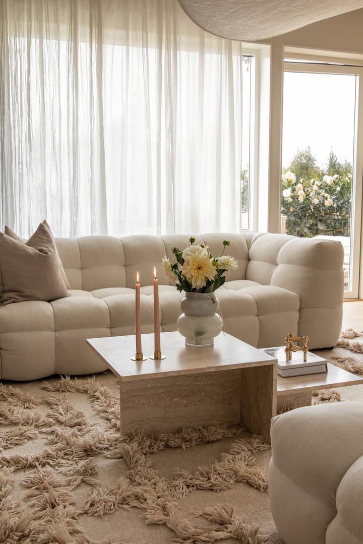 Alfombra de lana Rio 250x350 cm, Beige Classic Collection