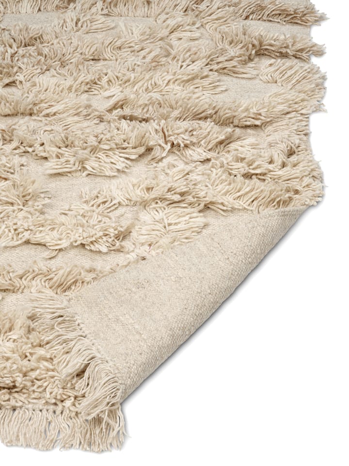 Alfombra de lana Rio 80x150 cm - Beige - Classic Collection