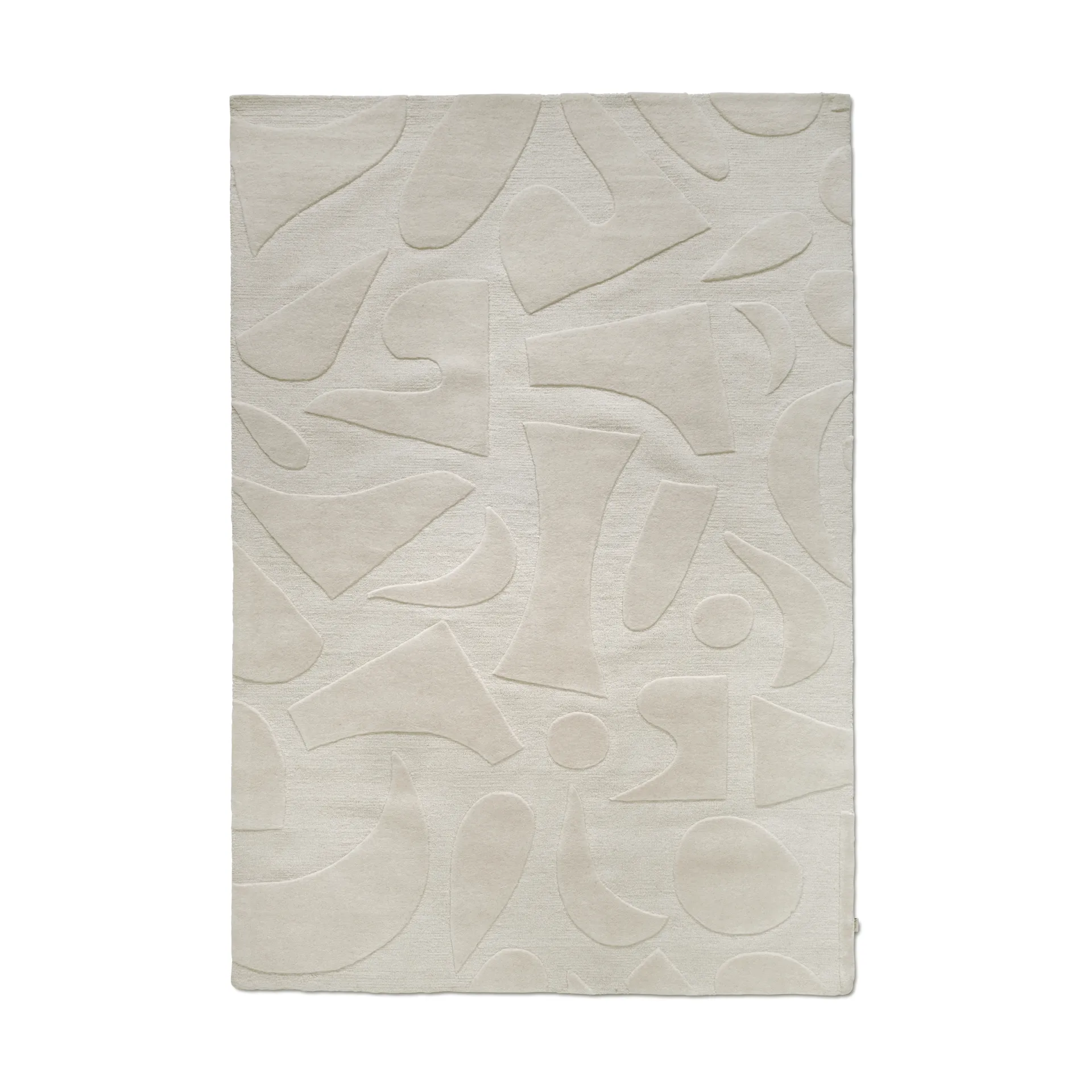Alfombra de lana Vivid 250x350 cm, Blanco Classic Collection
