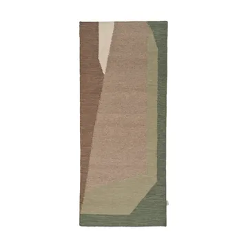 Alfombra de pasillo Levels - Green, 80x200 cm - Classic Collection