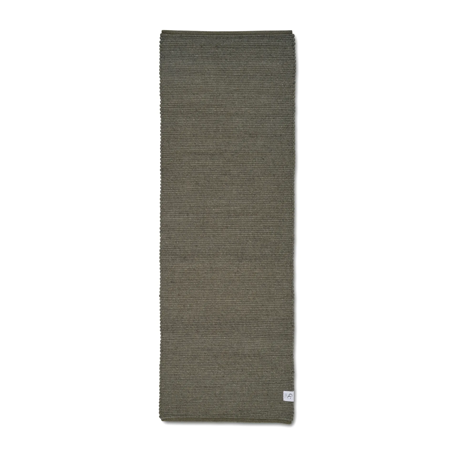 Alfombra de pasillo Merino, Dark green, 80x250 cm Classic Collection