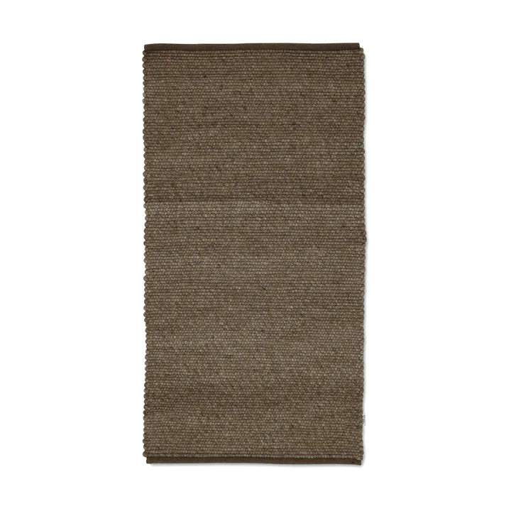 Alfombra de pasillo Merino - Marrón, 80x200 cm - Classic Collection