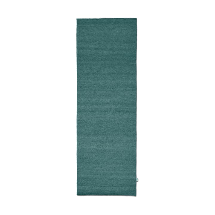 Alfombra de pasillo Plain - Teal, 80x250 cm - Classic Collection