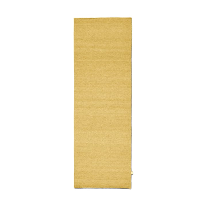 Alfombra de pasillo Plain - Yellow, 80x250 cm - Classic Collection