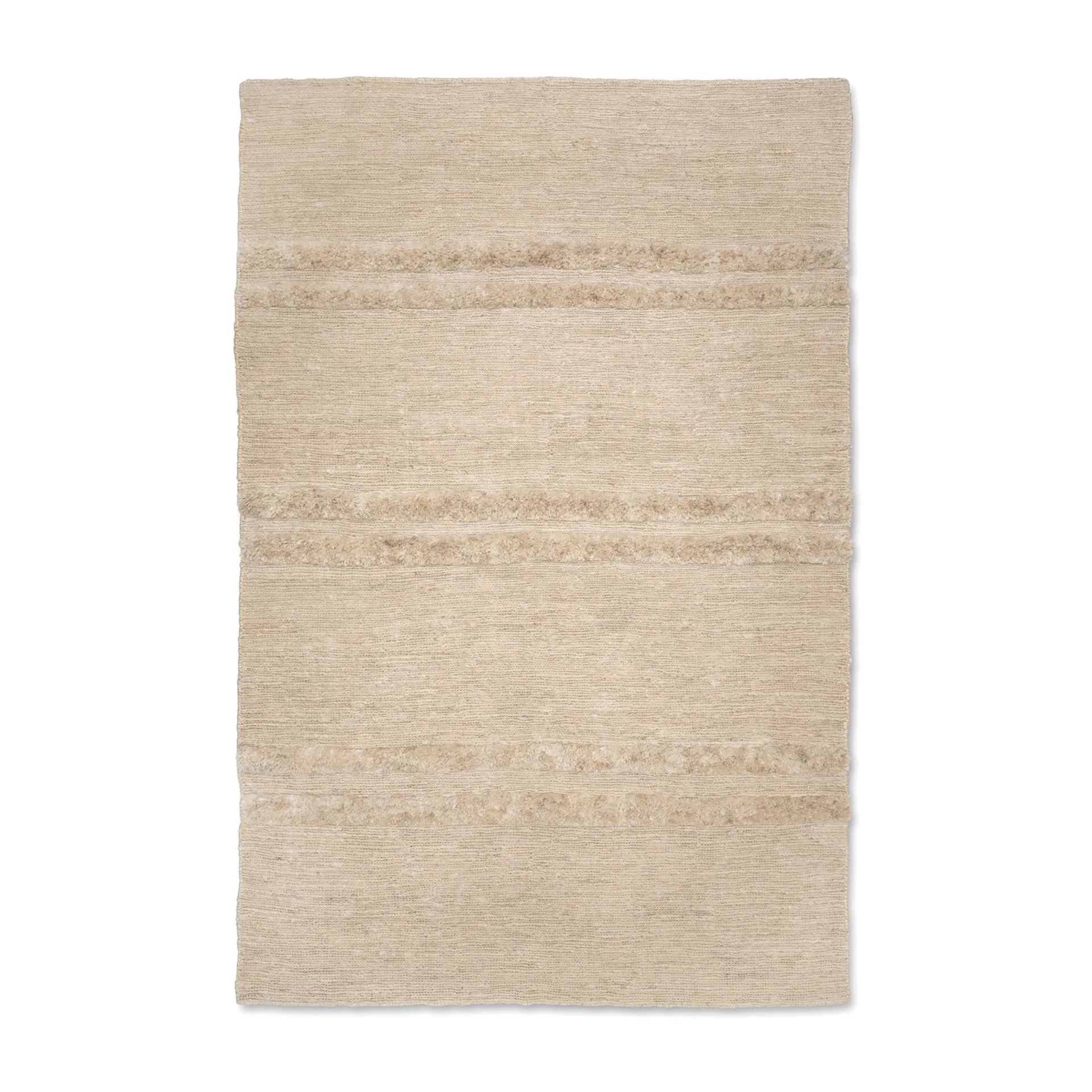 Alfombra de yute Soumak 170x230 cm, Ivory Classic Collection