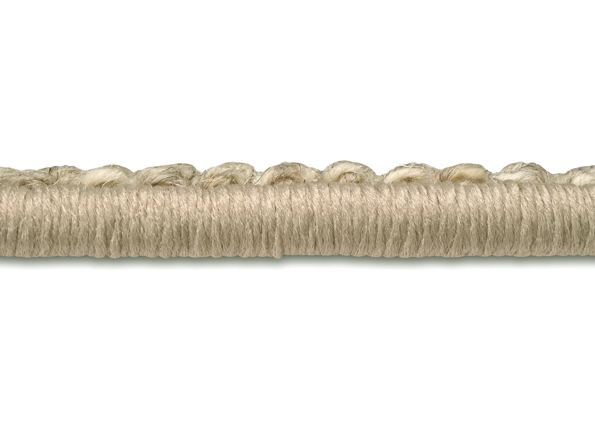 Alfombra Fjellmyr con ribete , Beige natural, 300x400 cm Classic Collection