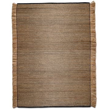 Alfombra Goa 170x230 cm - Negro-yute - Classic Collection