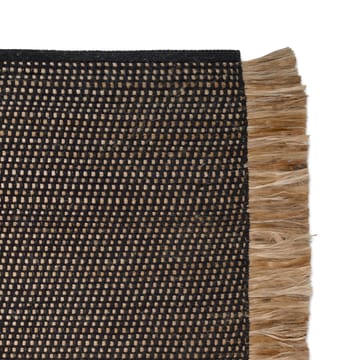 Alfombra Goa 170x230 cm - Negro-yute - Classic Collection