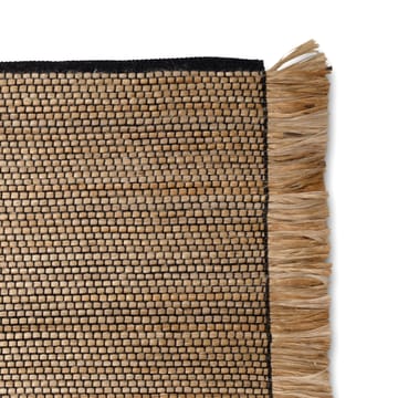 Alfombra Goa 170x230 cm - Negro-yute - Classic Collection