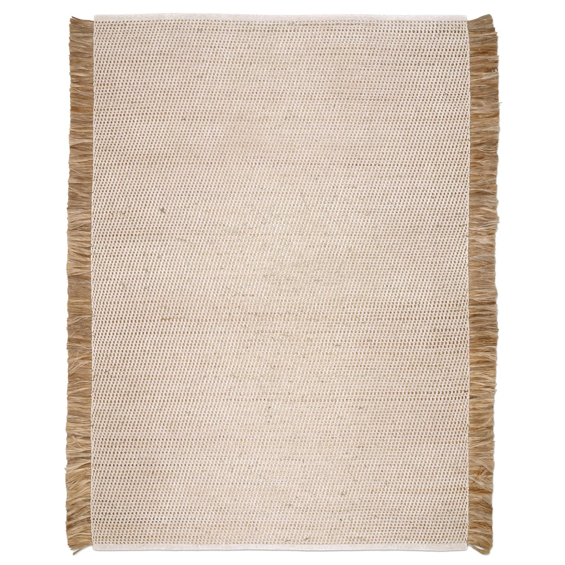 Alfombra Goa 250x350 cm, blanco-yute Classic Collection