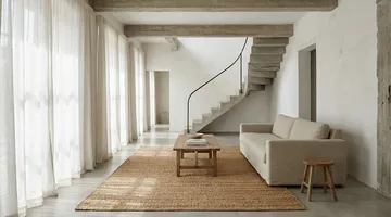 Alfombra Jute Plain - Natural, 200x300 cm - Classic Collection
