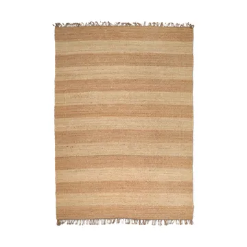 Alfombra Jute Stripes - Yute natural, 200x300 cm - Classic Collection