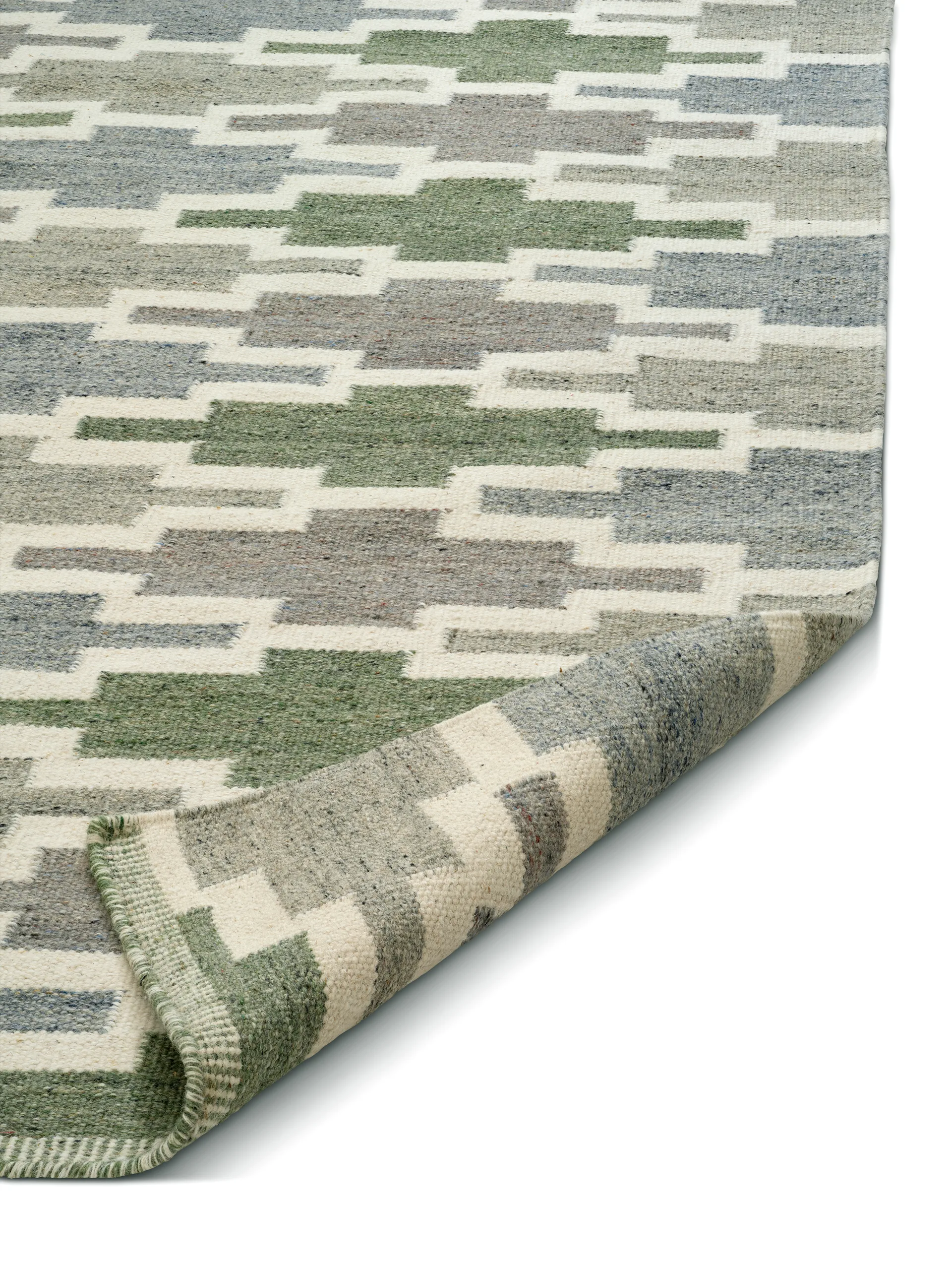 Alfombra Korsnäs, Verde azulado, 170x230 cm Classic Collection