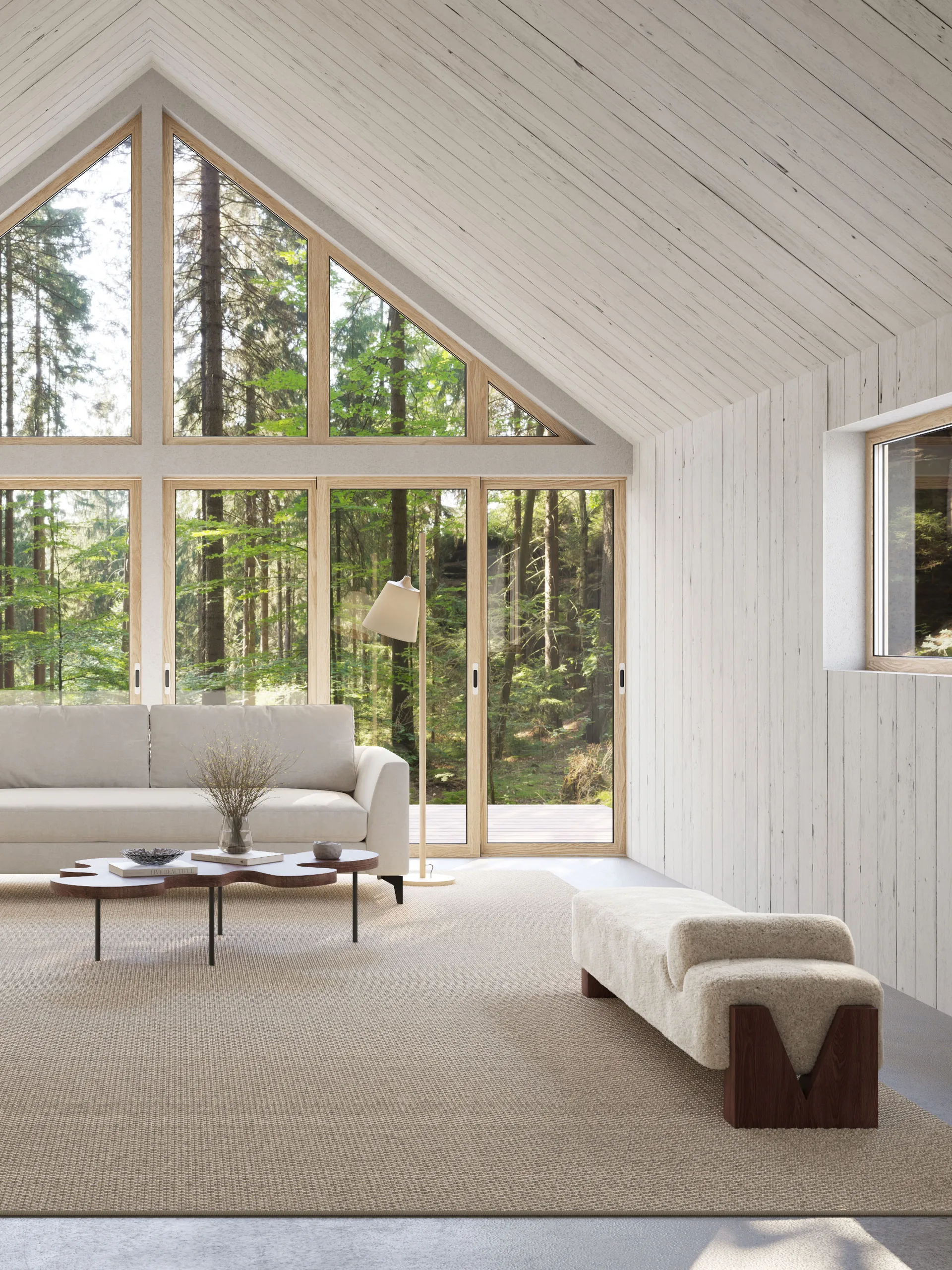 Alfombra Nordklint, Gris natural, 200x200 cm Classic Collection