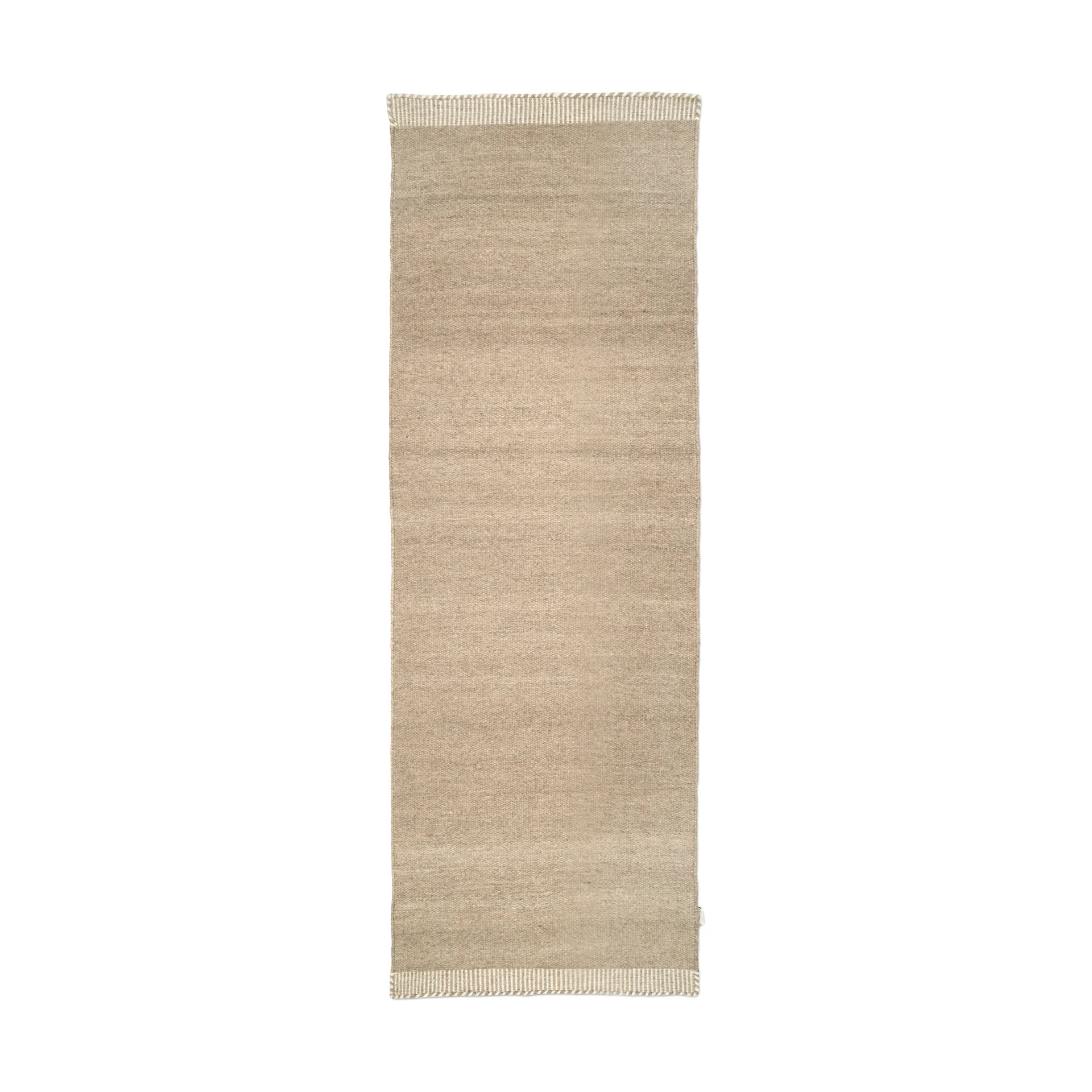 Alfombra pasillera Pure , Beige natural, 80x250 cm Classic Collection