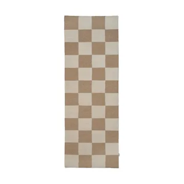 Alfombra pasillera Square - Blanco-natural, 80x200 cm - Classic Collection