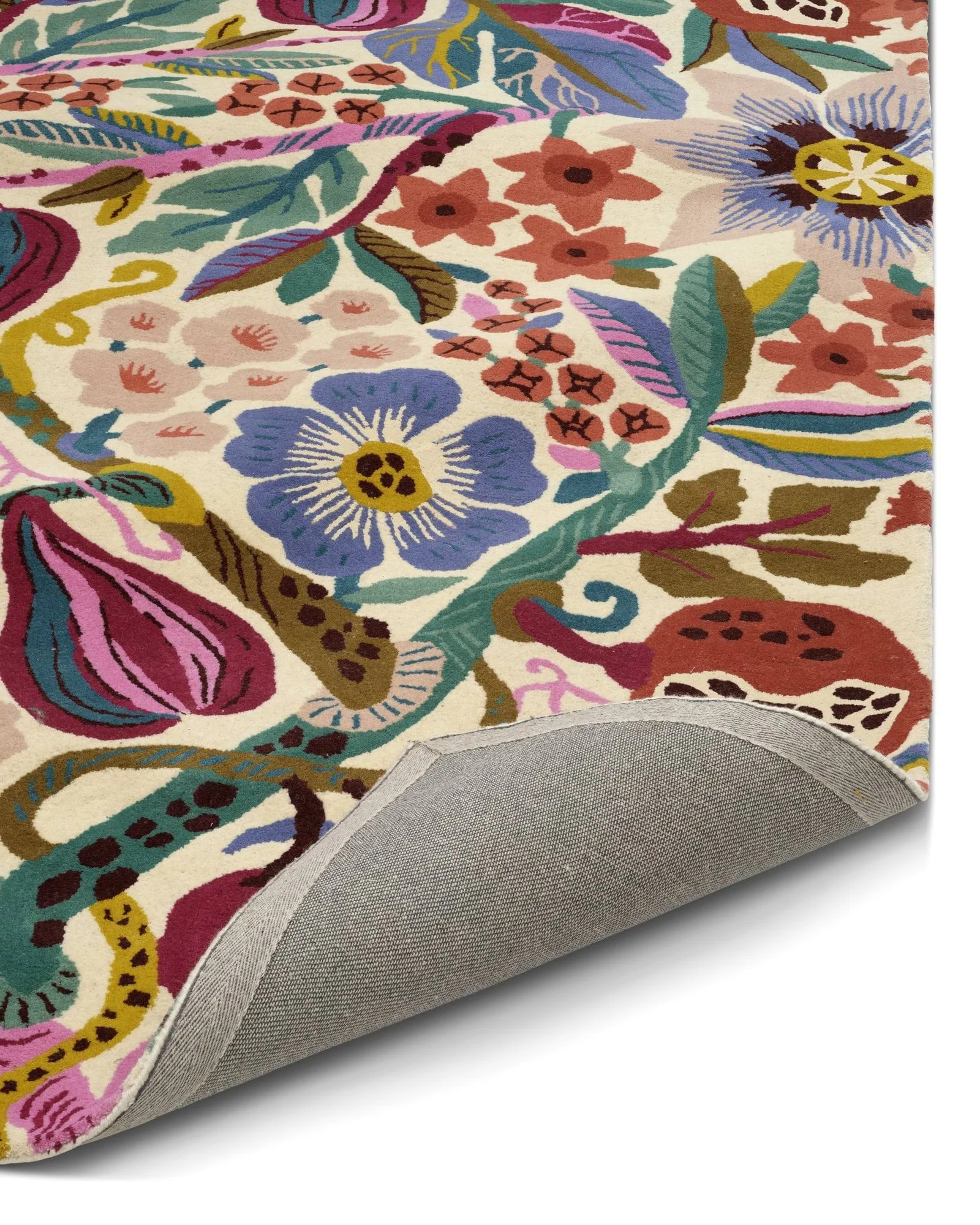 Alfombra Pomegranate, Blanco-multi, 200x300 cm Classic Collection