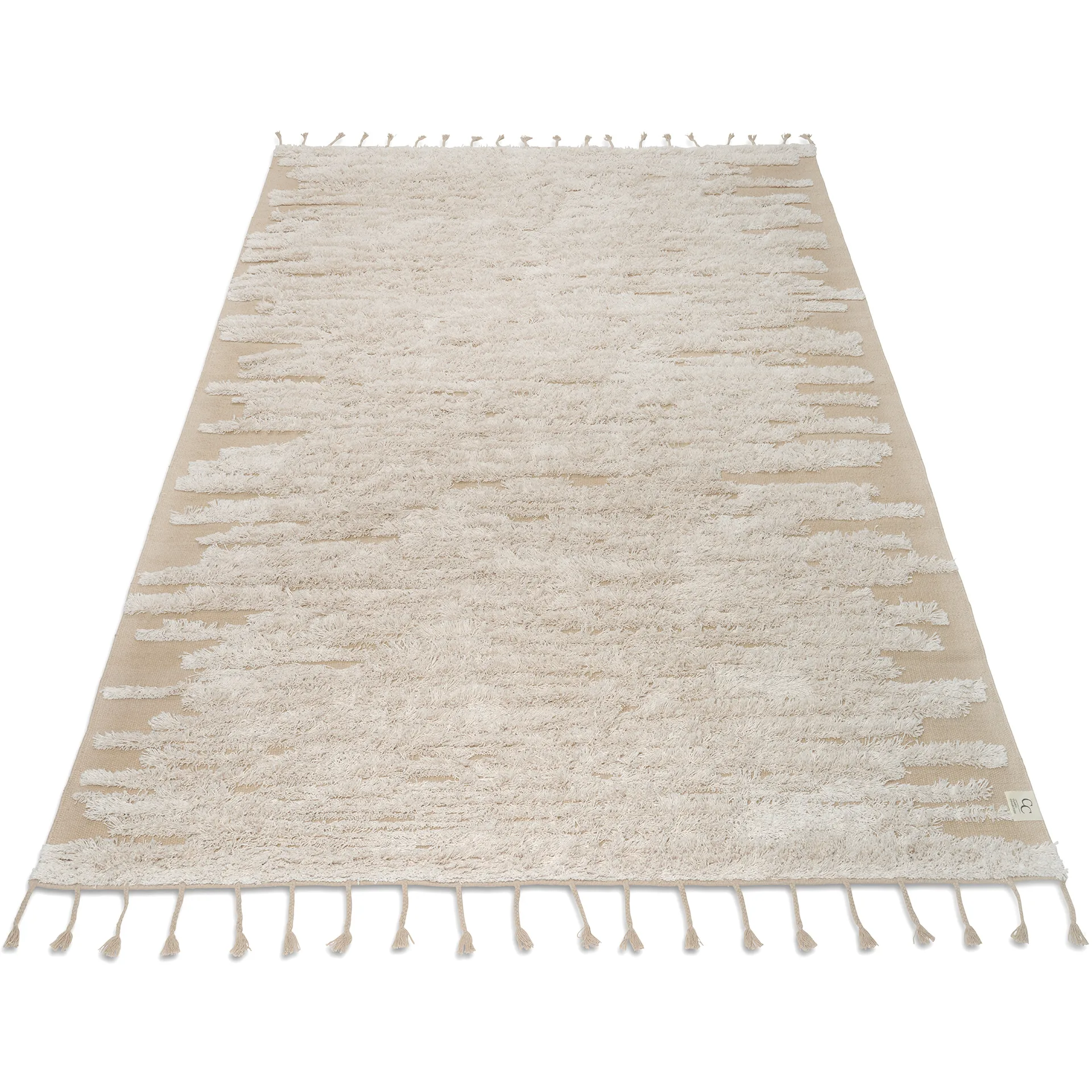 Alfombra River 170x230 cm, Beige Classic Collection