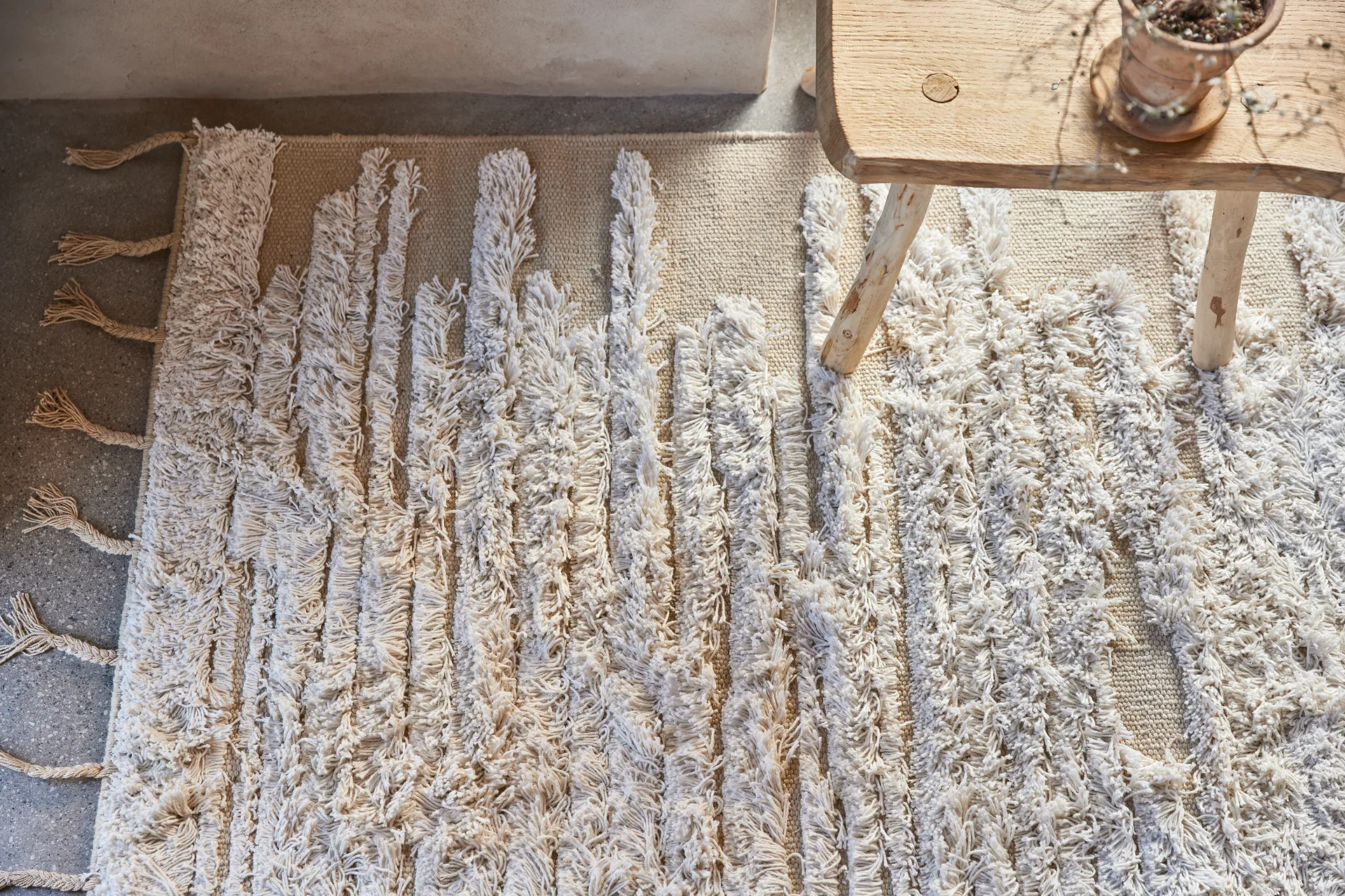 Alfombra River 170x230 cm, Beige Classic Collection