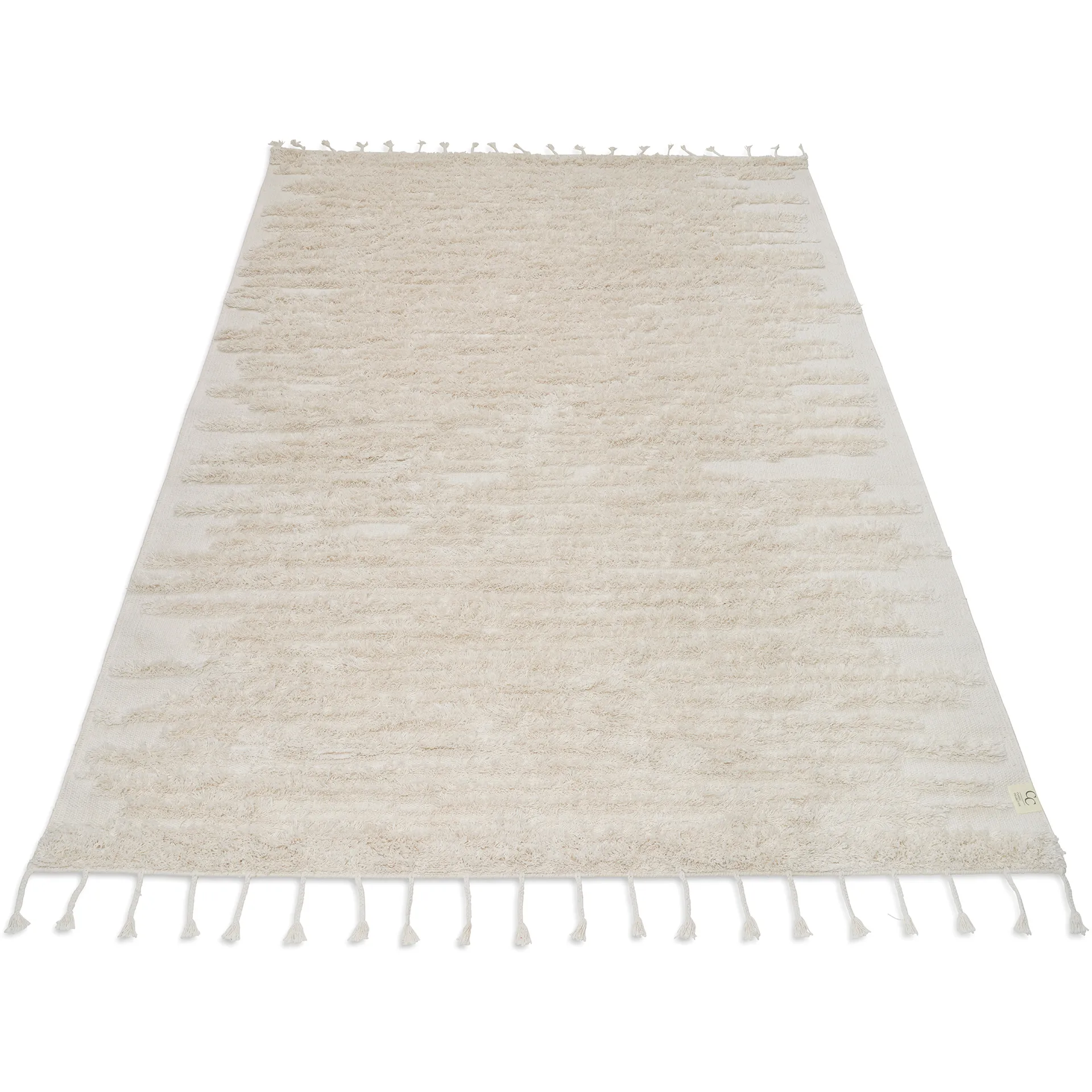 Alfombra River 250x350 cm, White Classic Collection