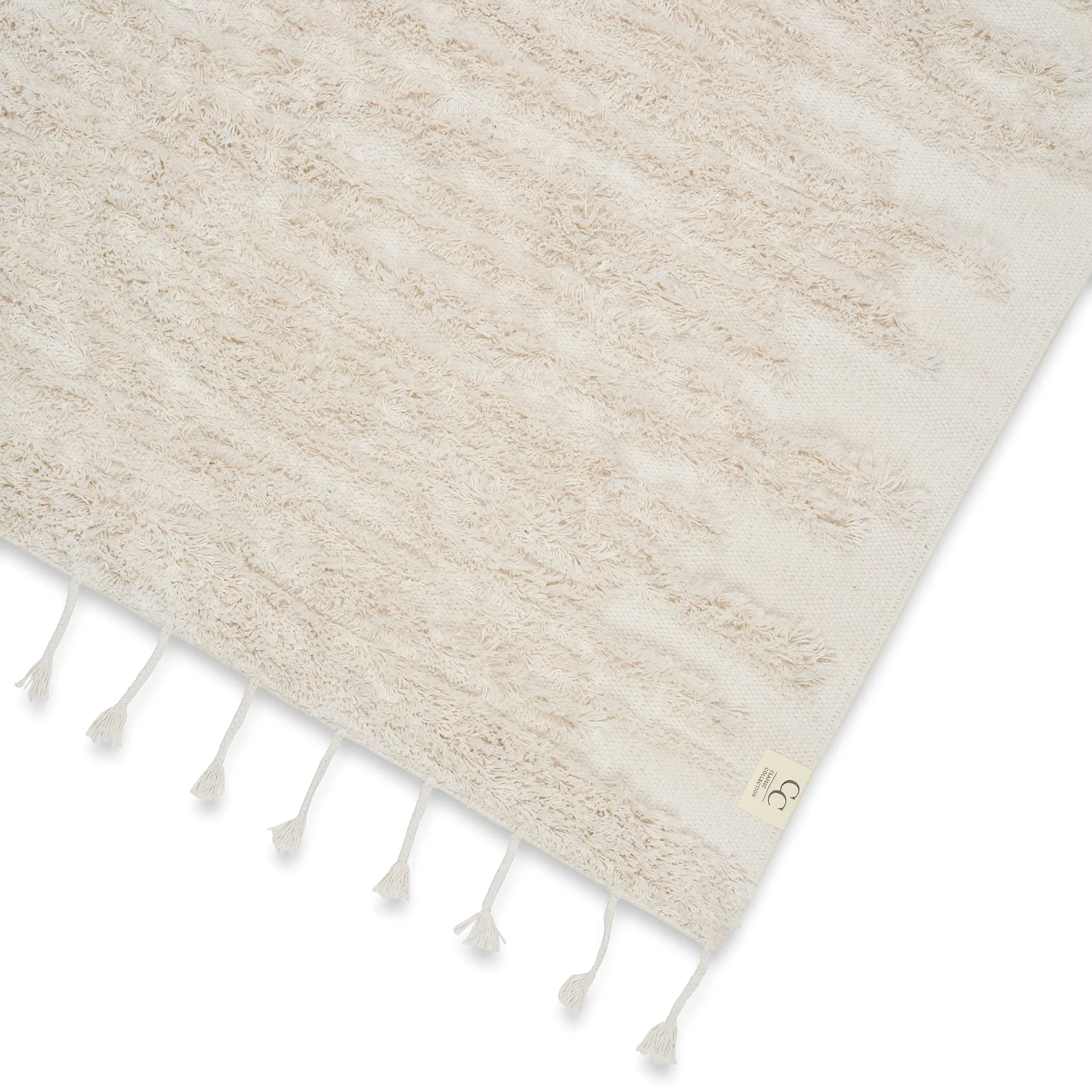 Alfombra River 250x350 cm, White Classic Collection