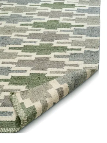 Alfombra Röllakan Korsnäs - Verde azulado, 170x230 cm - Classic Collection